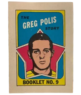 9 Greg Polis 1971 72 O Pee Chee Pee Chee from Booklets Front