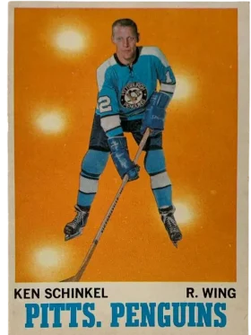 92 Ken Schinkel 1970 71 O Pee Chee from Front Ex