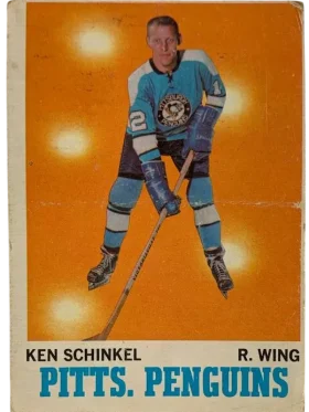 92 Ken Schinkel 1970 71 O Pee Chee from Front Vg