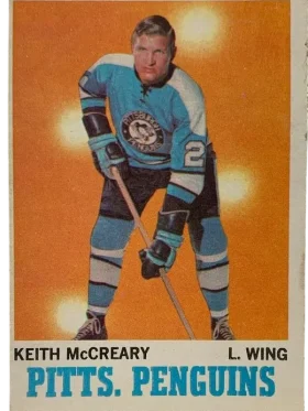 93 Keith Mccreary 1970 71 O Pee Chee from Front Ex