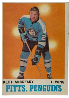 93 Keith Mccreary 1970 71 O Pee Chee from Front Ex