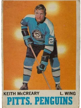 93 Keith Mccreary 1970 71 O Pee Chee from Front Ex4