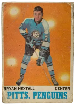 94 Bryan Hextall 1970 71 O Pee Chee from Front 1.5
