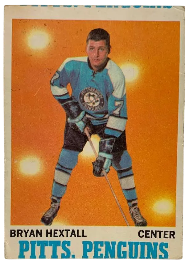 94 Bryan Hextall 1970 71 O Pee Chee from Front Vg3