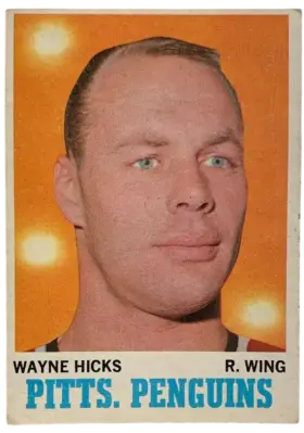 95 Wayne Hicks 1970 71 O Pee Chee from Front Ex4