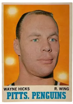 95 Wayne Hicks 1970 71 O Pee Chee from Front Ex5