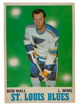 98 Bob Wall 1970 71 O Pee Chee from Front Ex