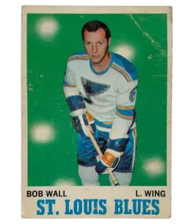 98 Bob Wall 1970 71 O Pee Chee from Front G