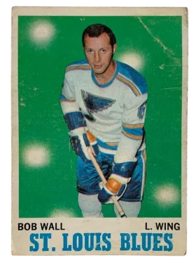 98 Bob Wall 1970 71 O Pee Chee from Front G