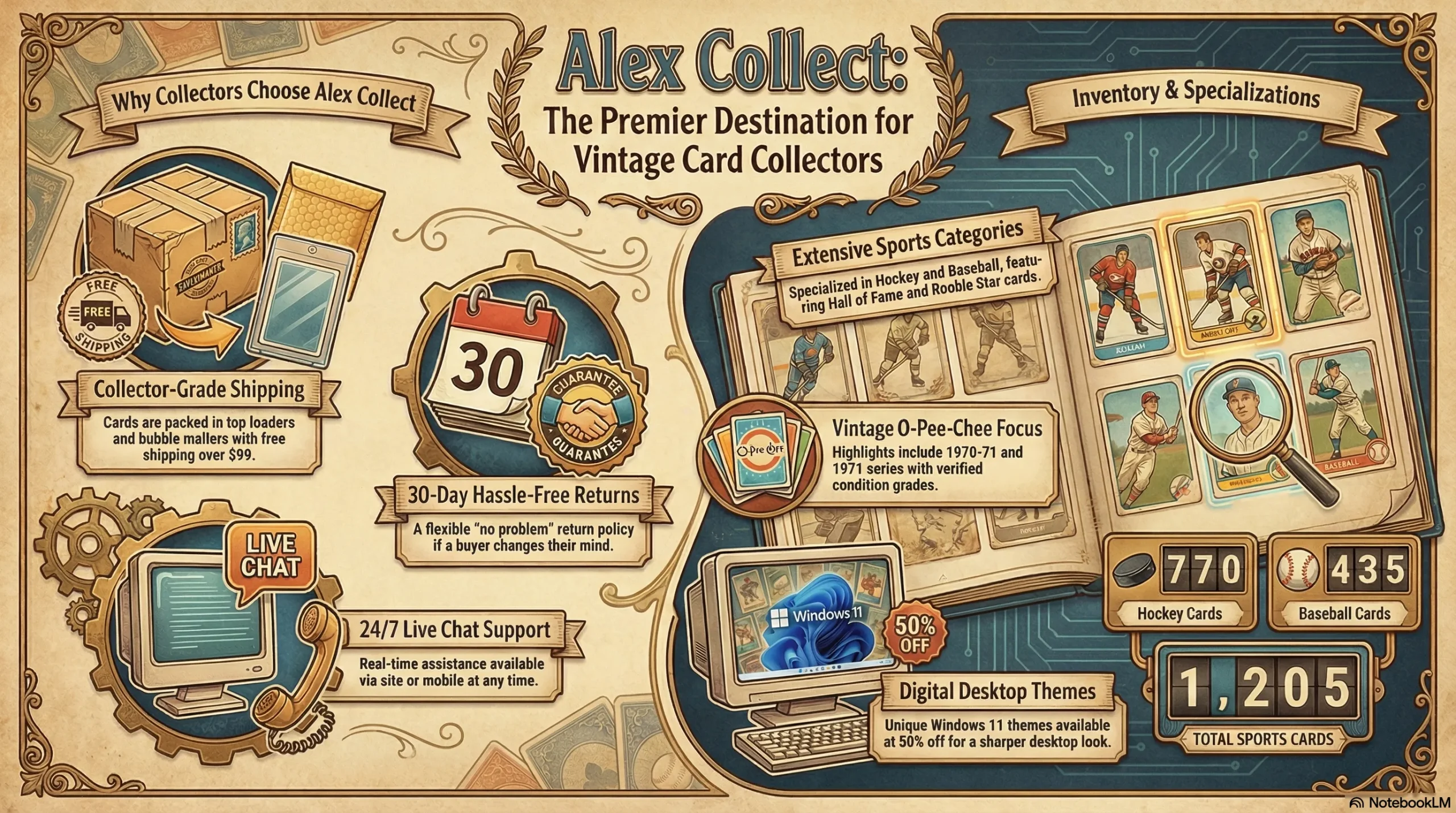 Alex Collect – Infographic