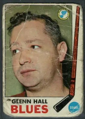 12 Glenn Hall 1969 O Pee Chee from Front Vg