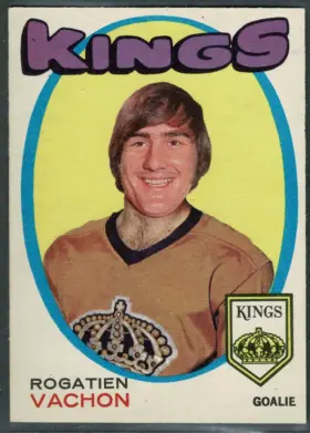 156 Rogatien Vachon 1971 72 O Pee Chee from Front Ex