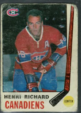 163 Henri Richard 1969 70 O Pee Chee from Front G