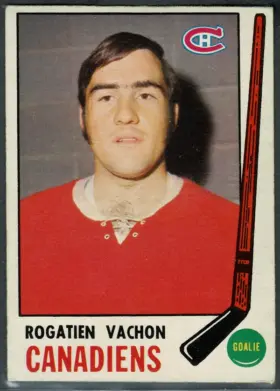 165 Rogatien Vachon 1969 70 O Pee Chee from Front Ex