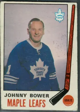 187 Johnny Bower 1969 70 O Pee Chee Front from Ex 1