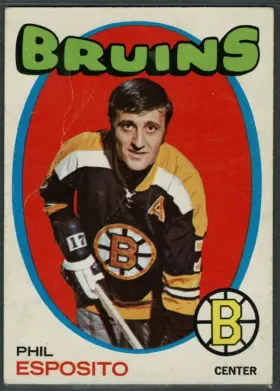 20 Phil Esposito 1971 72 O Pee Chee from Front Gd