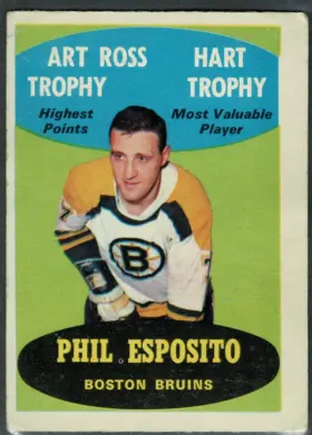 205 Phil Esposito 1969 70 Opc Front from Ex 1