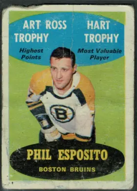 205 Phil Esposito 1969 70 Opc from Front Pr