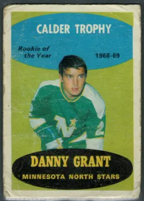 208 Danny Grant 1969 70 O Pee Chee from Front G