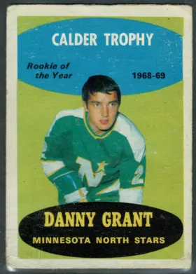 208 Danny Grant 1969 70 O Pee Chee from Front Vg