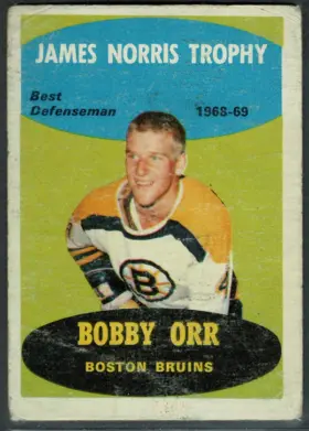 209 Bobby Orr 1969 O Pee Chee from Front Vg