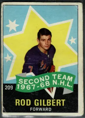 209 Rod Gilbert 1968 O Pee from Chee Front