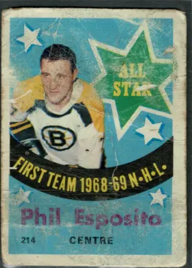 214 Phil Esposito 1969 70 Opc from Front G