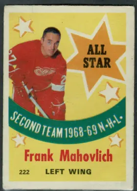 222 Frank Mahovlich 1969 70 from Opc Front