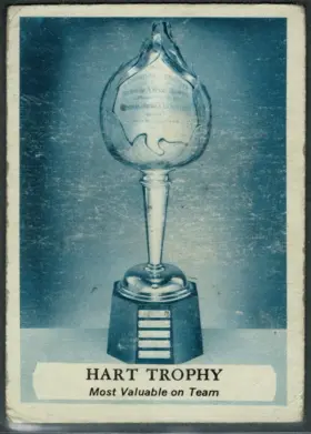 224 Hart Trophy 1969 O Pee Chee from Front Vg