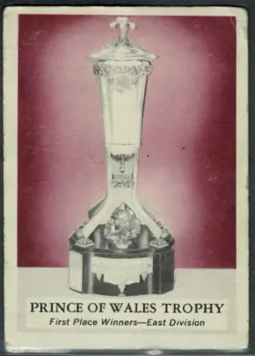230 Prince Of Wales Trophy 1969 70 O Pee Chee from Front Vg