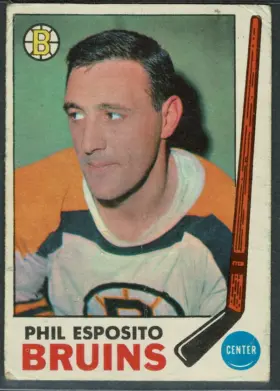 30 Phil Esposito 1969 70 O Pee Chee from Front Gd