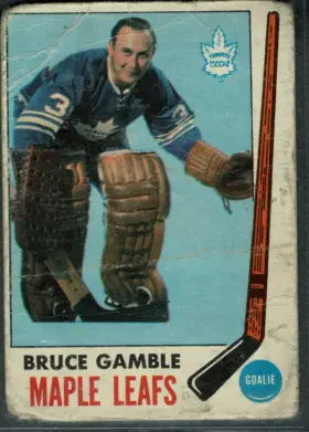 44 Bruce Gamble 1969 70 O Pee from Chee Front