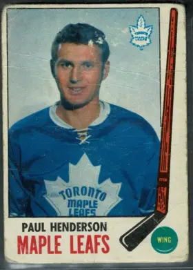 47 Paul Henderson 1969 70 O Pee from Chee Front