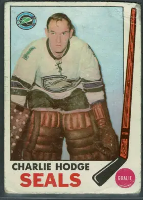 77 Charlie Hodge 1969 70 O Pee Chee from Front Vg