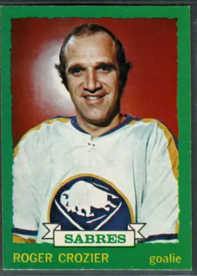 153 Roger Crozier 1973 74 O Pee from Chee Front