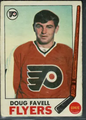 88 Doug Favell 1969 70 O Pee Chee from Front Vg3