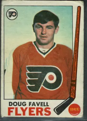 88 Doug Favell 1969 70 O Pee Chee from Front Vg4
