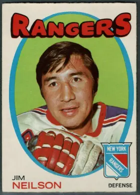 1971-72 O-Pee-Chee Jim Neilson #112 New York Rangers (EX-MT 6)