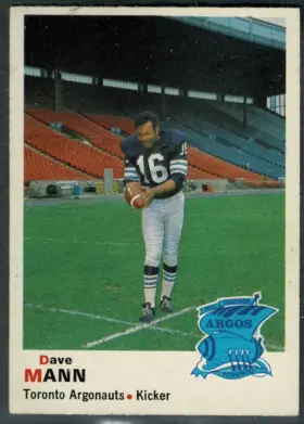 12 Dave Mann 1970 O Pee Chee from Front Dup