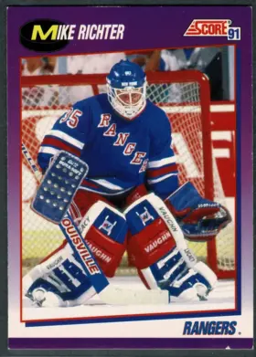 120 Mike Richter 1991 from Score Front