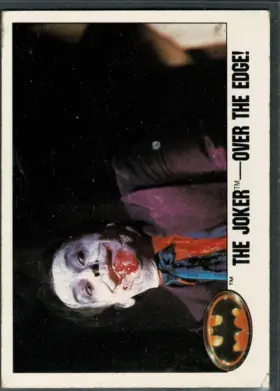 1989 Topps Batman The Joker Over The Edge #129 Series 1 (EX-MT 6)