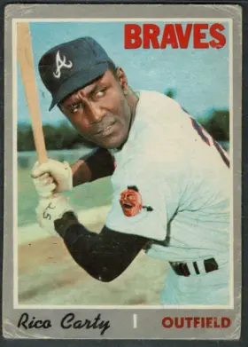 145 Rico Carty 1970 O Pee from Chee Front