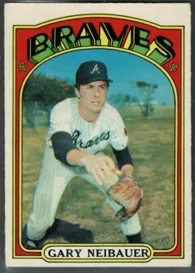 1972 O-Pee-Chee Gary Neibauer #149 Atlanta Braves (EX-MT 6)-front