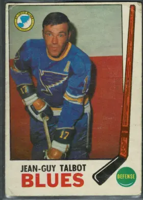 1969-70 O-Pee-Chee Jean-Guy Talbot #15 St. Louis Blues (EX 5)