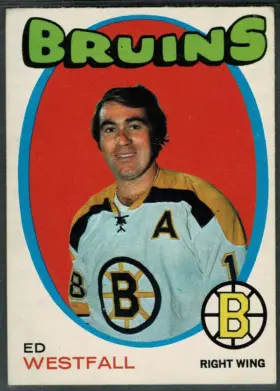 1971-72 O-Pee-Chee Ed Westfall #169 Boston Bruins (EX-MT 6)