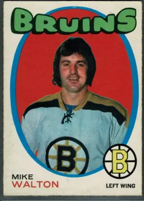 1970-71 O-Pee-Chee Mike Walton #171 Paper Loss Discount Boston Bruins (VG 3)