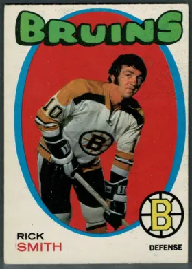 1970-71 O-Pee-Chee Rick Smith #174 Reliable Blue Liner Boston Bruins (EX-MT 6)