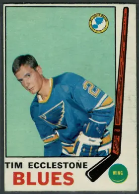 1969-70 O-Pee-Chee Tim Ecclestone #179 St. Louis Blues (EX)
