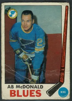 18 Ab Mcdonald 1969 70 O Pee Chee from Front Gd