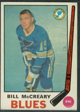 1969-70 O-Pee-Chee Bill McCreary #181 St. Louis Blues (EX)
